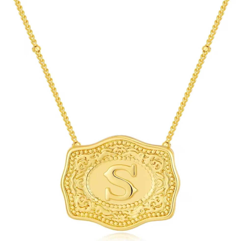 SafeHaven Handmande Buckle Necklace