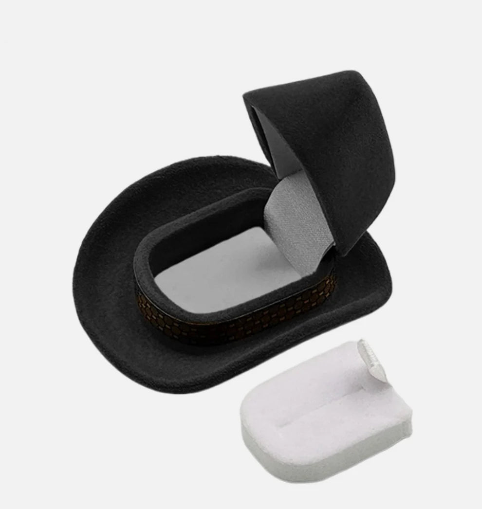 SafeHaven's Cowboy Hat Necklace Box