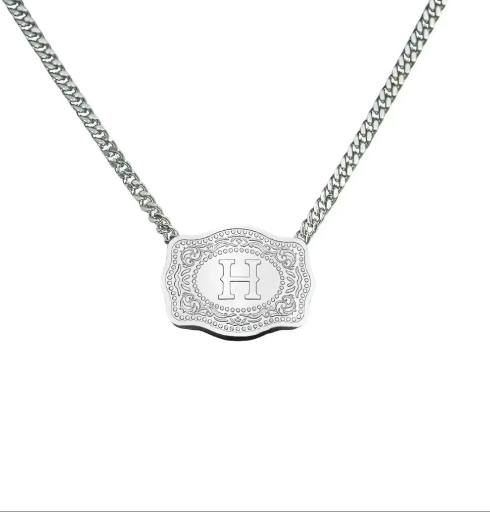 SafeHaven Handmande Buckle Necklace