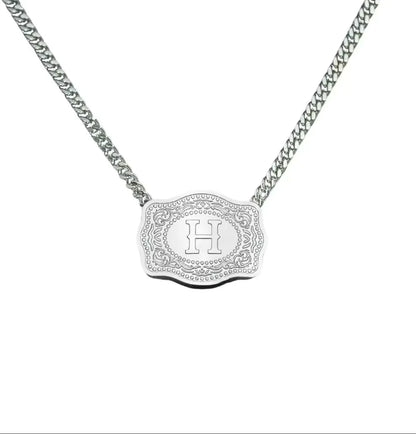SafeHaven Handmande Buckle Necklace